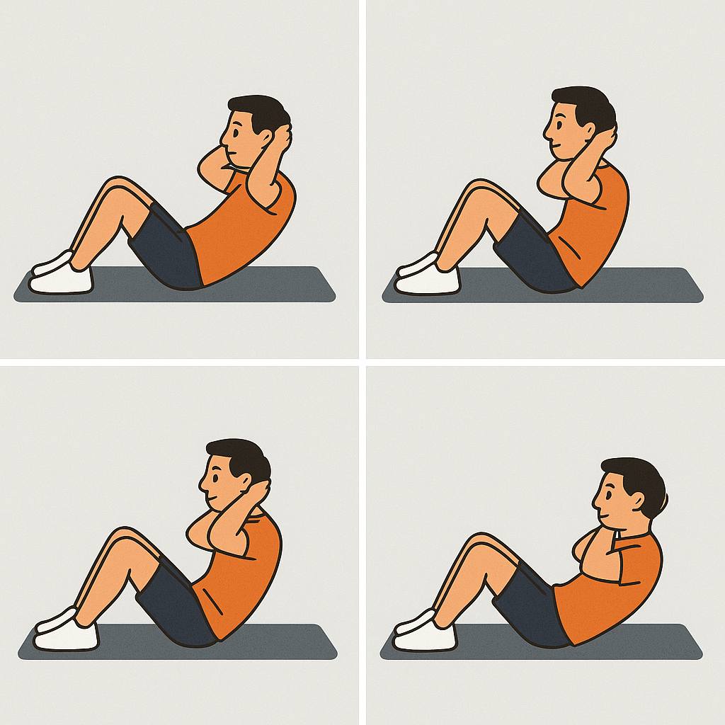 partial crunches