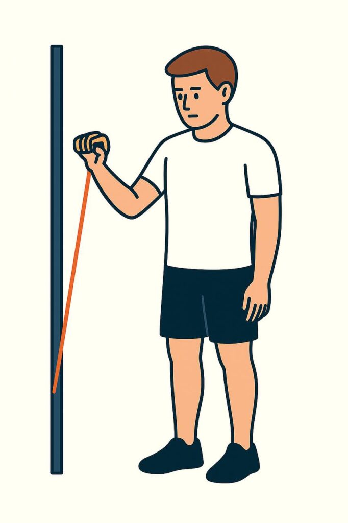 external rotation with band