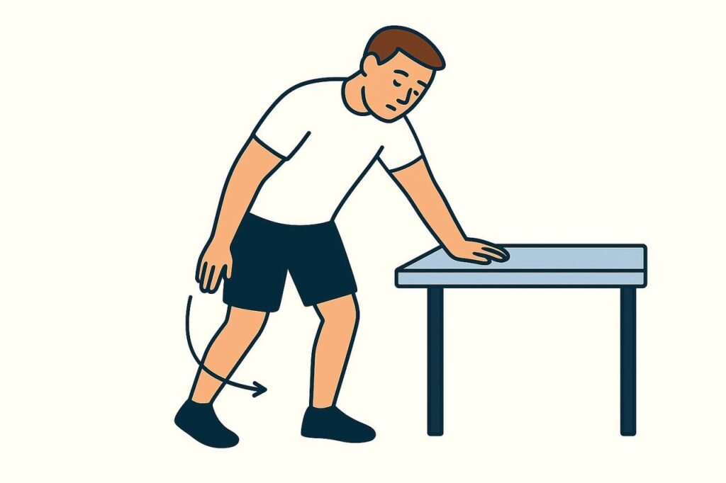 تمرين البندول لتخفيف ألم الكتف وتحسين حركة مفصل الكتف